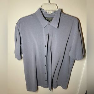 Men’s Banana Republic short-sleeve button down - L